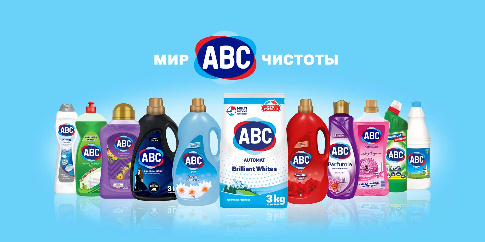 ABC Deterjan Russia Rusya ABC GLOBAL